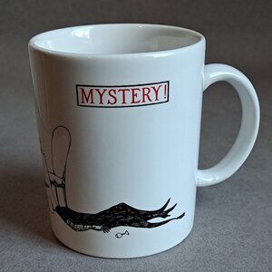 PBS: Mystery! USED Coffee Mug (Edward Gorey, Public Broadcasting Service) PM
